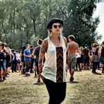 The girl at the festival The girl at the festival