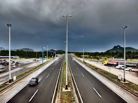Highway in Croatia Highway in Croatia