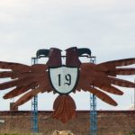 Spread Eagle Statue Iron Eagle