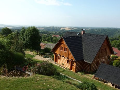 Modern Log House Modern Log House