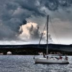 Sailboat At Sea Sailboat At Sea