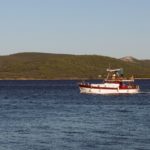 Small Boat At Sea Small Boat At Sea