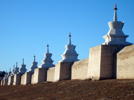 Stupa Wall Of Erdene Zuu Stupa Wall Of Erdene Zuu