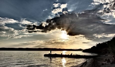 Sunset, Clouds And Sea Sunset, Clouds And Sea