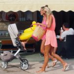 Young Mothers Walikng
