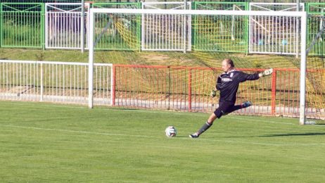 Goalkeeper Kicking The Ball Goalkeeper Kicking The Ball
