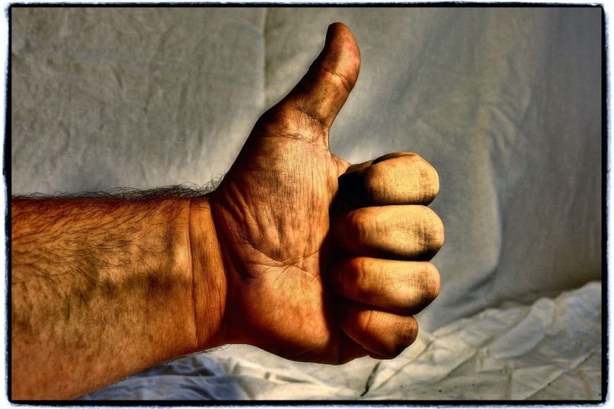 Free photo: Hand With Thumb Up