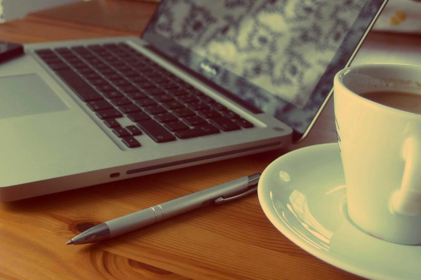 Free photo: Coffee and Laptop