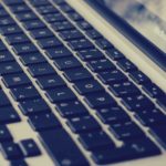 Free photo: Laptop keyboard