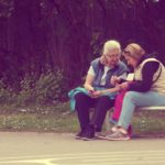Elderly Ladies In the Park Free photo: Elderly ladies in the park