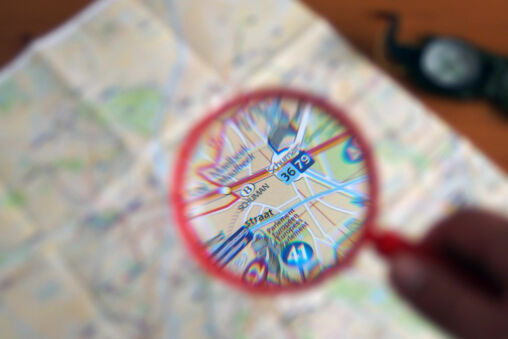 Map And Magnifier