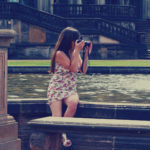 Free photo: Photographing Girl