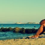 Woman on the Beach Free photo: Woman on the Beach