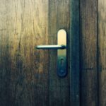 Free photo: Wooden door With Handle