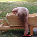 Baby In A Wheelbarrow Free photo: Baby In A Wheelbarrow