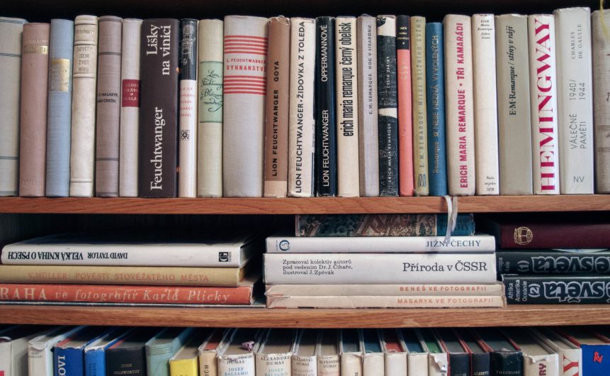 Free photo: Books In Bookshelf