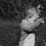 Free image: Infant B&W