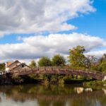 Free photo: The bridge across the pond