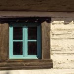 Blue window of an old house Free photo: Blue window of an old house
