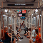Free photo: People in subway wagon