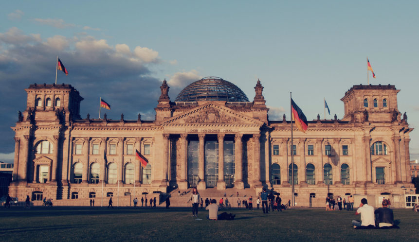 Free photo: Reichstag Building in Berlin