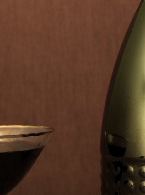 Wine – bottle and glass Wine – bottle and glass