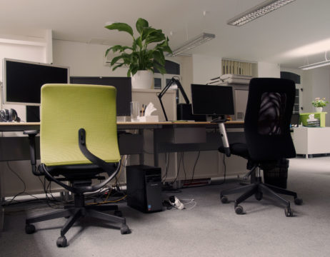 The office interior The office interior