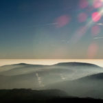 The view from the mountains to the inversion | Free Stock Photo