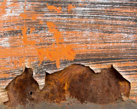 Orange Rusty Metal Orange Rusty Metal