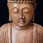 Wooden statue of the Buddha - Sidhartha Gautama