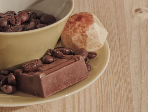Chocolate and Coffee Beans