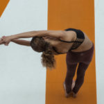 Girl practicing yoga Girl practicing yoga