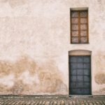 Old door and window
