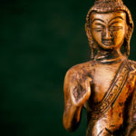 Bronze statue of the Buddha Free image of bronze statue of the Buddha