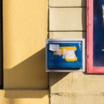 Post box on the street