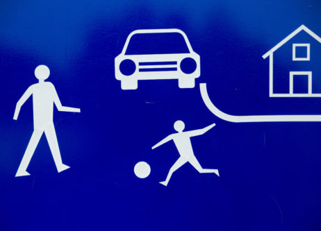 Residential zone traffic sign Residential zone traffic sign
