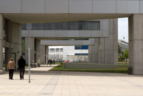 Modern business building Modern business building