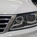 White Car Light Detail Car light detail photo