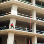 Concrete building under construction - image for free download
