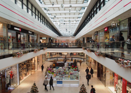 Shopping mall interior Shopping mall interior