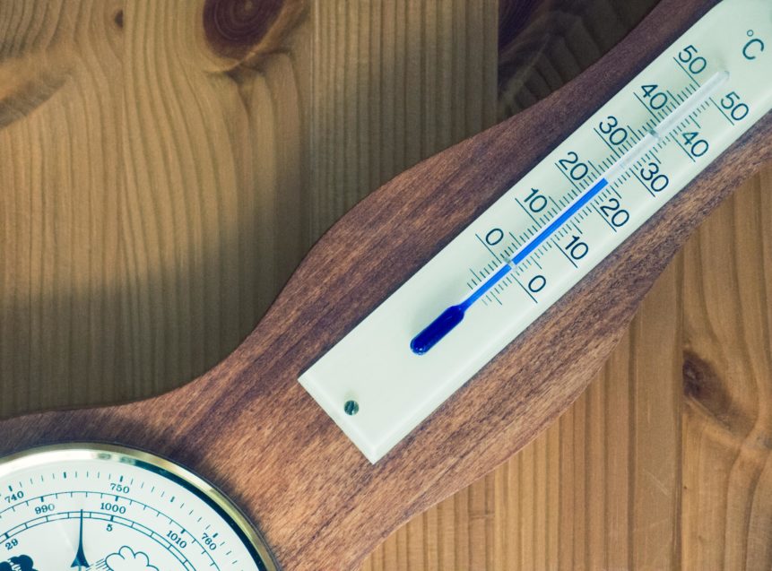 Photo of thermometer