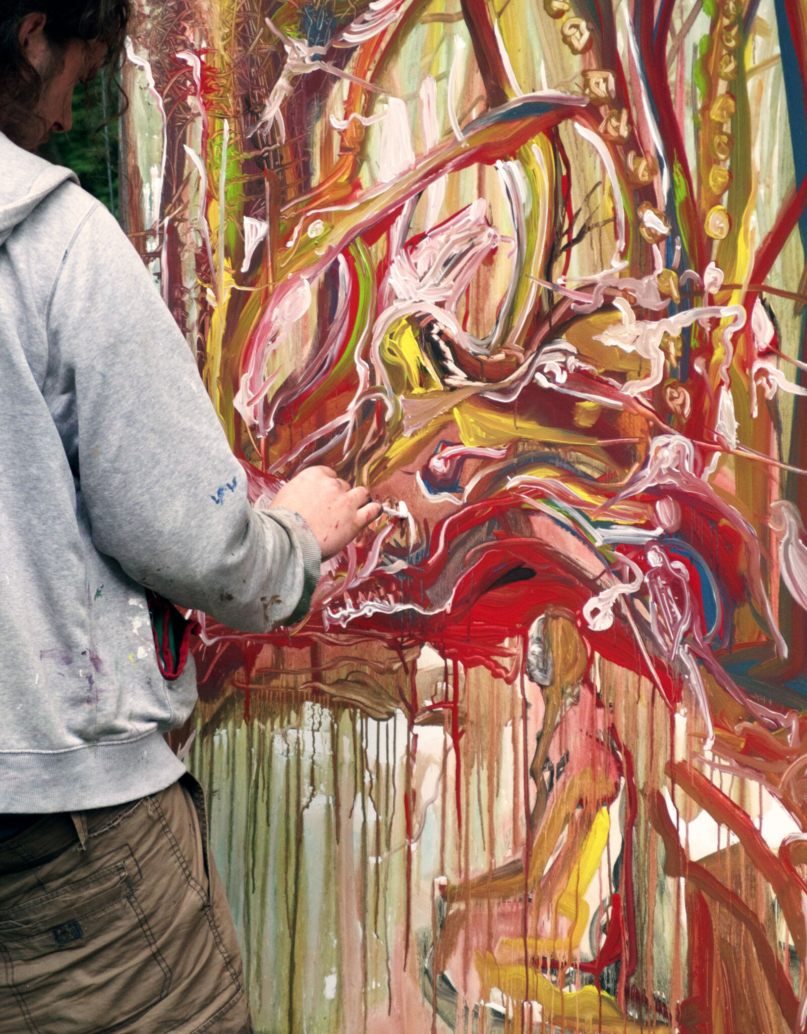 Modern Art Painter Copyrightfree photo (by M. Vorel) LibreShot