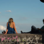 Young Woman And Man In The City