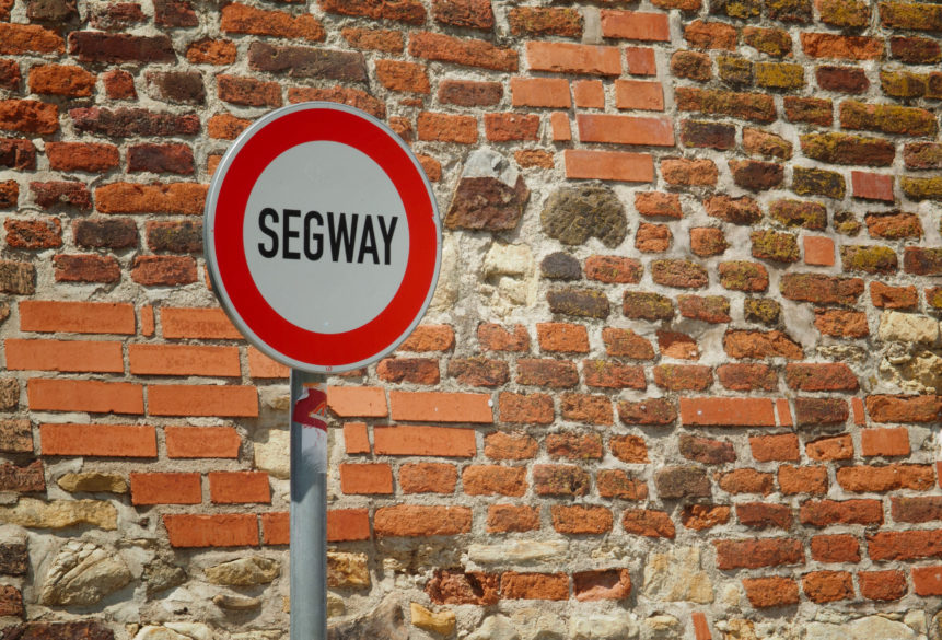 No Segway Sign