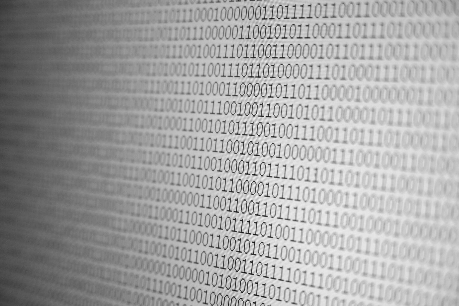 Binary Code | Copyright-free photo (by M. Vorel) | LibreShot