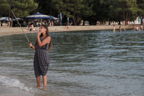 Young Girl Taking Selfie Young Girl Taking Selfie