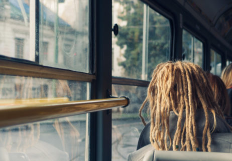 Girl with dreadlocks Girl with dreadlocks