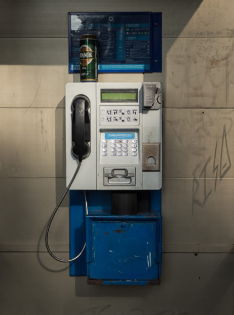 Payphone In Telephone Booth Payphone In Telephone Booth