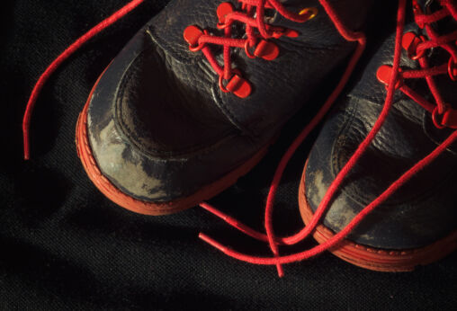 Kids Worn-Out Shoes