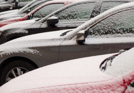 Cars Covered In Snow Cars Covered In Snow
